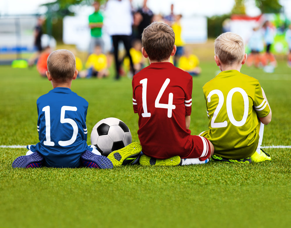 Kids Child Cotton Rainbow Stripes Sport Soccer Team Socks Uniform