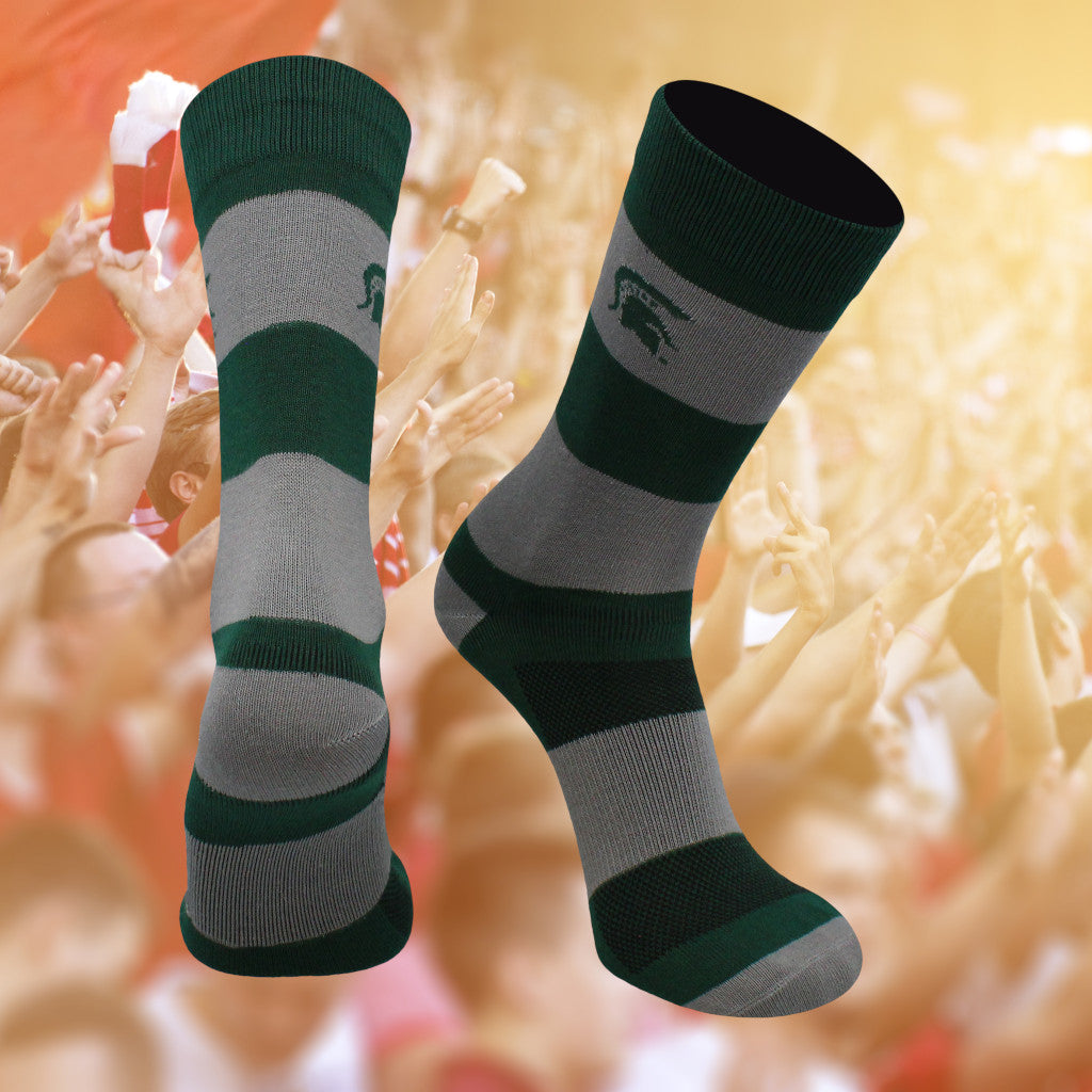 Michigan State Socks for Men | MSU Spartans Socks – MadSportsStuff