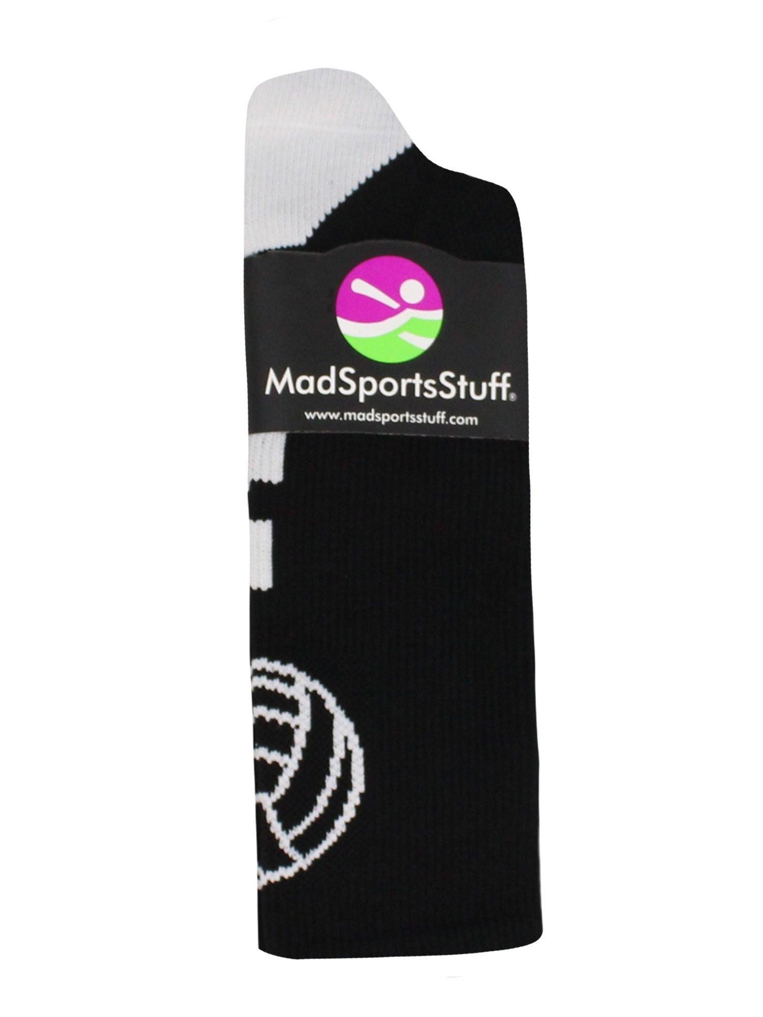 MadSportsStuff Tigers Logo Athletic Crew Socks (multiple colors)