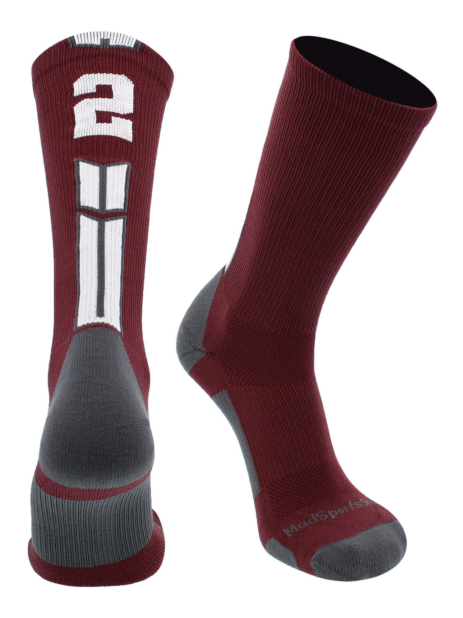 Maroon 2024 elite socks