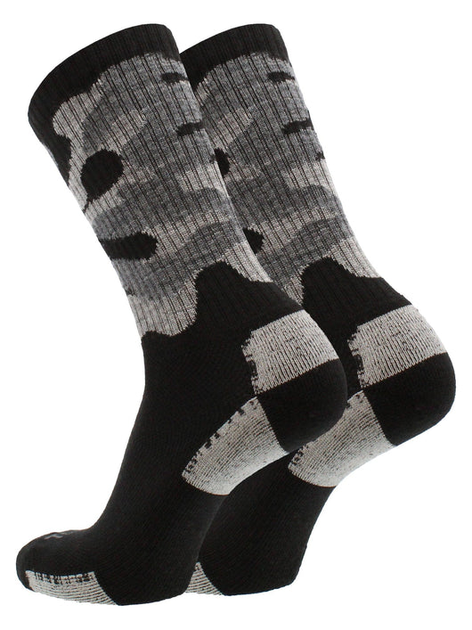 Merino Wool Hiking Socks For Men & Women - Camo