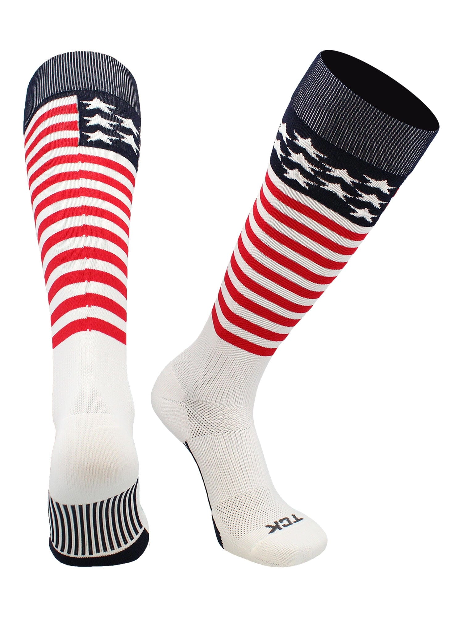 Memorial Day Tournament Socks | Patriotic Stars and Stripes Socks