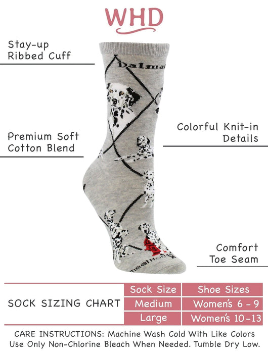 Dalmation Socks Perfect Dog Lovers Gift