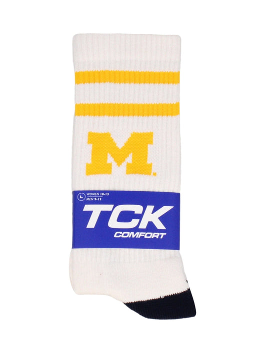 Vintage Michigan Wolverines Socks NCAA Socks For Men and Womens Soft Cotton Sock