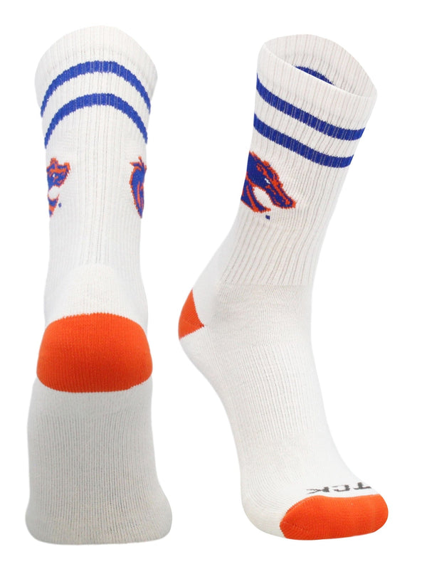 Vintage Boise State Broncos Socks For Men and Womens Soft Cotton Sock (Boise State Broncos, Large)