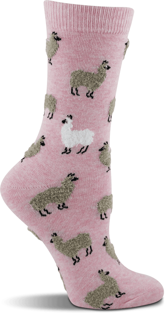 WHD Fuzzy Llama Socks 2-Pack or 1-Pack