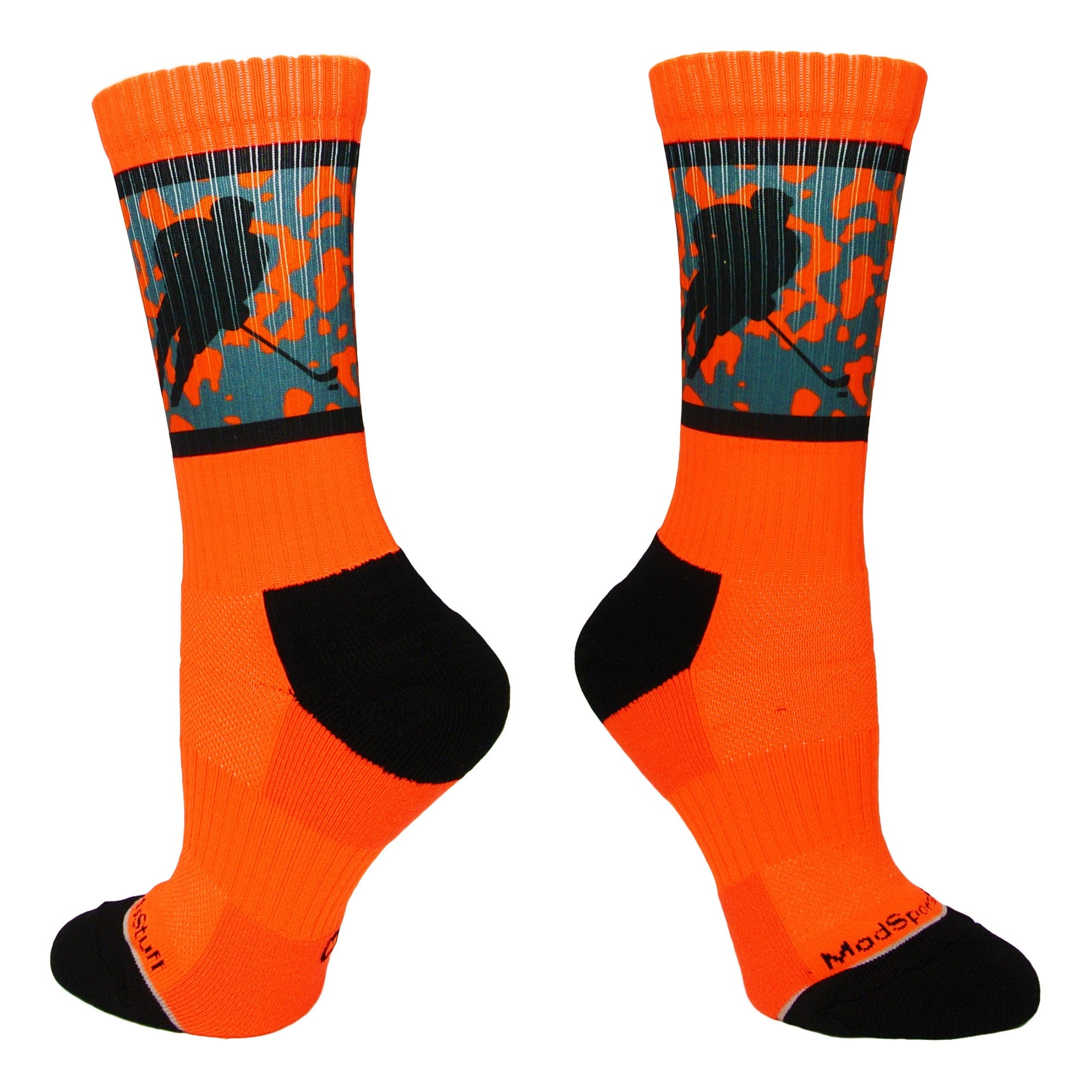 Hockey Socks Crew Socks Player Camo Socks Team Colors – MadSportsStuff