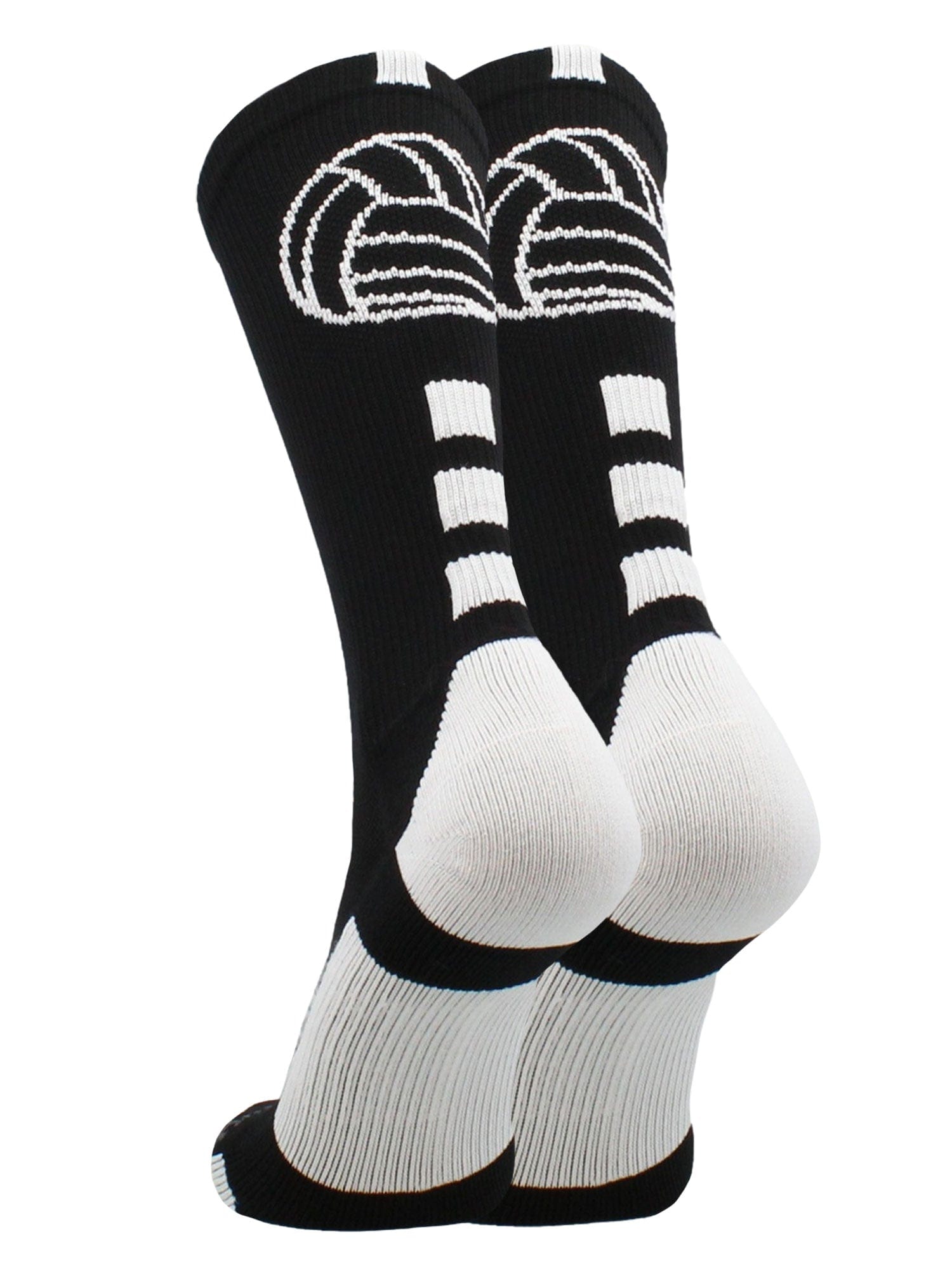 Volleyball Logo Crew Socks multiple colors