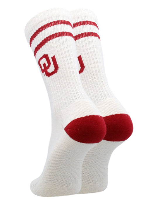 Vintage Oklahoma Sooners Socks NCAA Socks For Men and Womens Soft Cotton Sock