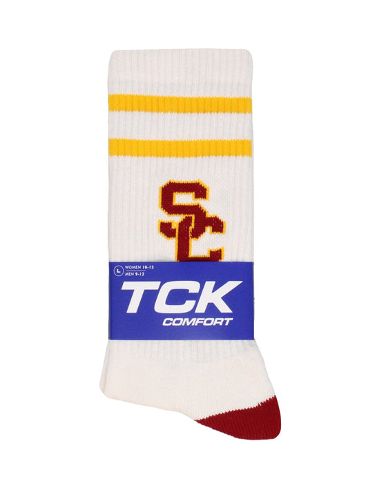 Vintage USC Trojans Socks NCAA Socks For Men and Womens Soft Cotton Sock