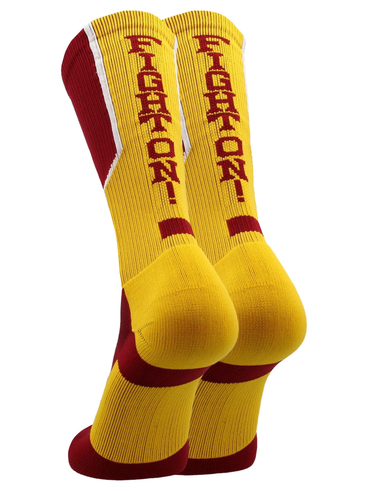 USC Trojans Perimeter Crew Socks - Athletic Fan Socks – MadSportsStuff