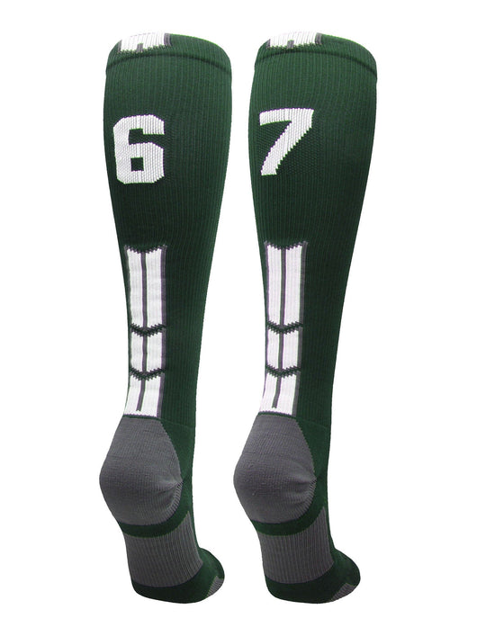 Player Id Jersey Number Socks Over the Calf Length Dark Green White