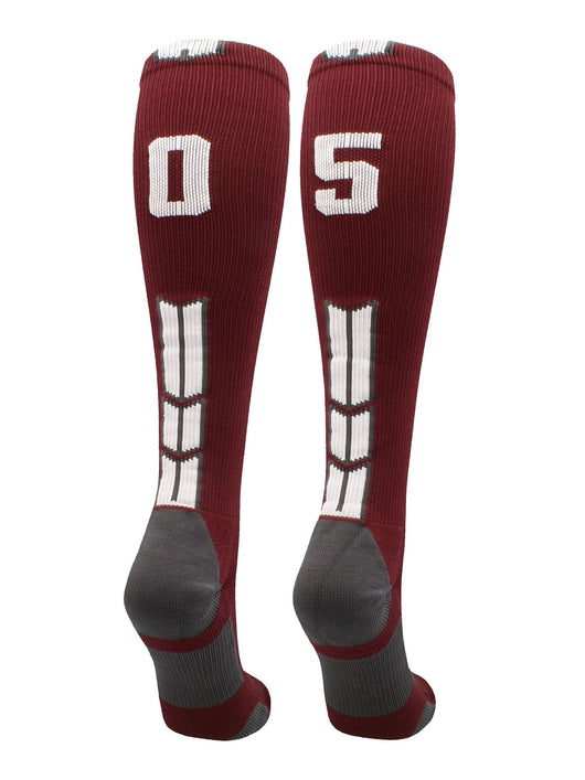 Player Id Jersey Number Socks Over the Calf Length Maroon White