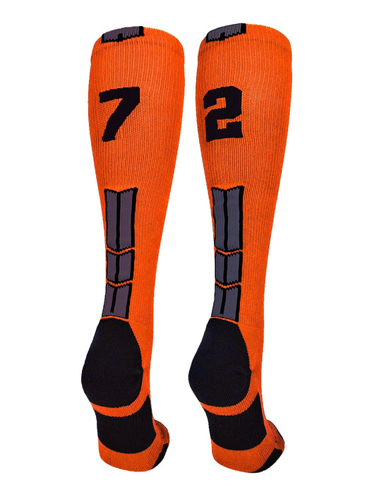 Player Id Jersey Number Socks Over the Calf Length Orange Black