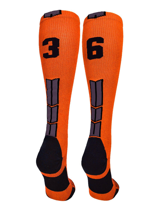 Player Id Jersey Number Socks Over the Calf Length Orange Black