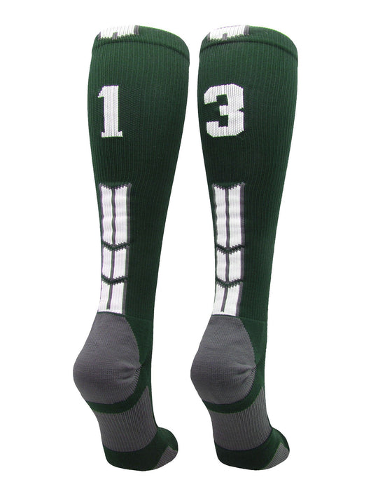 Player Id Jersey Number Socks Over the Calf Length Dark Green White