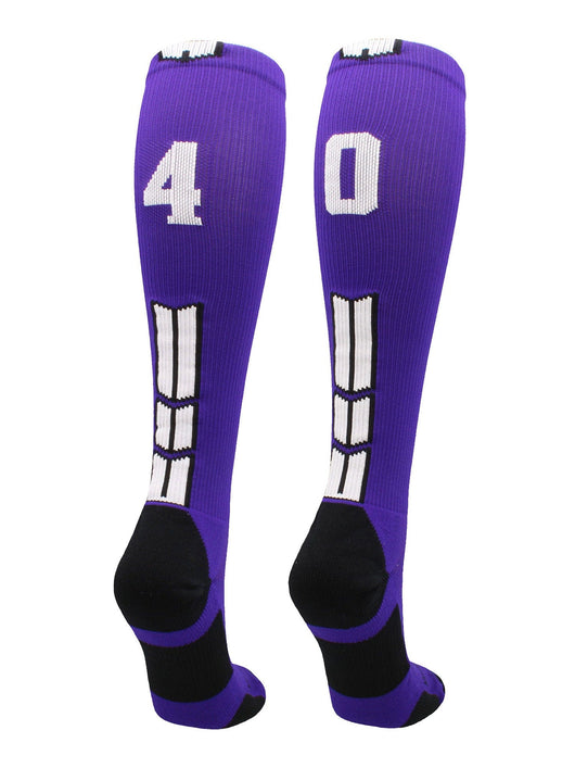 Player Id Jersey Number Socks Over the Calf Length Purple White