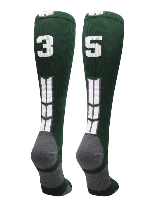 Player Id Jersey Number Socks Over the Calf Length Dark Green White