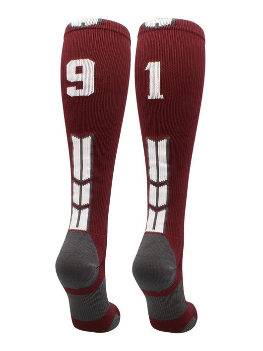 Player Id Jersey Number Socks Over the Calf Length Maroon White