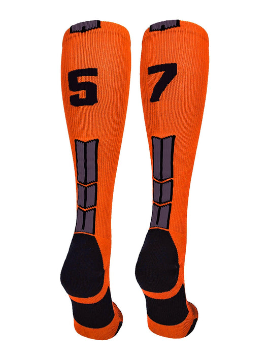 Player Id Jersey Number Socks Over the Calf Length Orange Black