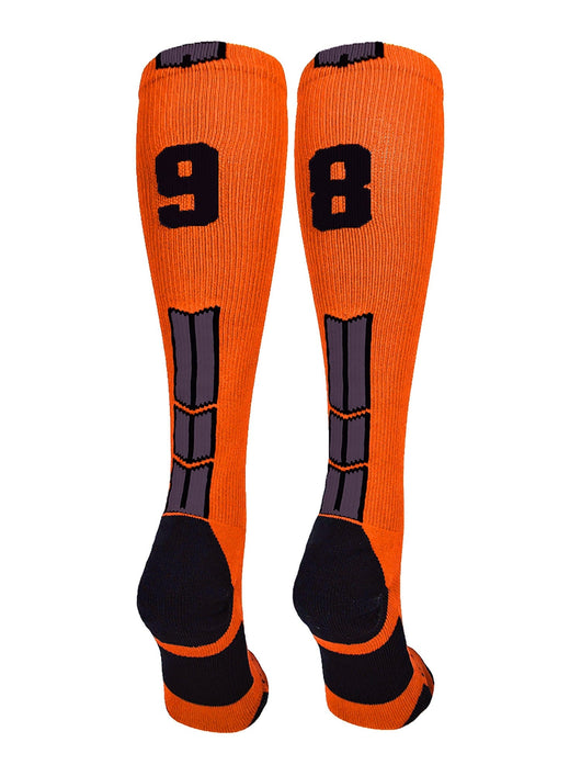 Player Id Jersey Number Socks Over the Calf Length Orange Black