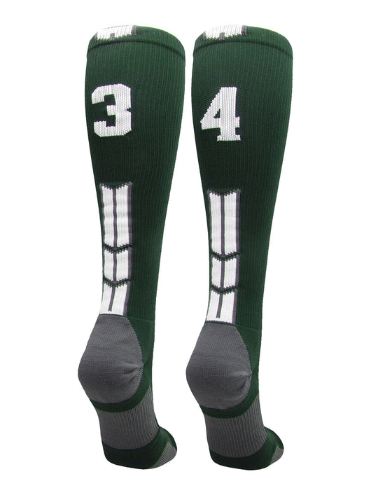 Player Id Jersey Number Socks Over the Calf Length Dark Green White