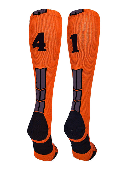 Player Id Jersey Number Socks Over the Calf Length Orange Black