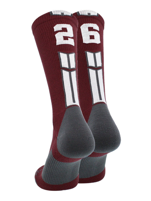 Player Id Jersey Number Socks Crew Length Maroon White