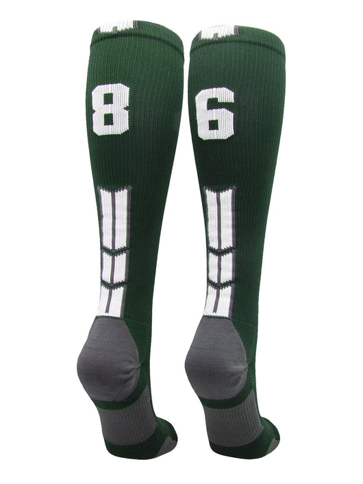 Player Id Jersey Number Socks Over the Calf Length Dark Green White