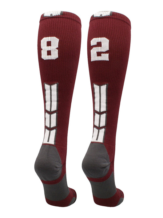 Player Id Jersey Number Socks Over the Calf Length Maroon White