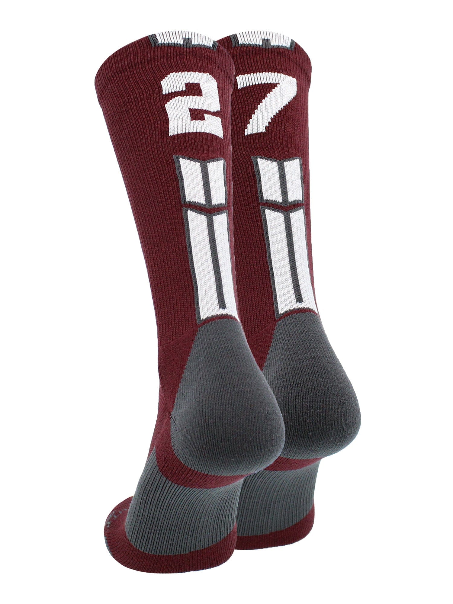 Athletic socks shop with numbers