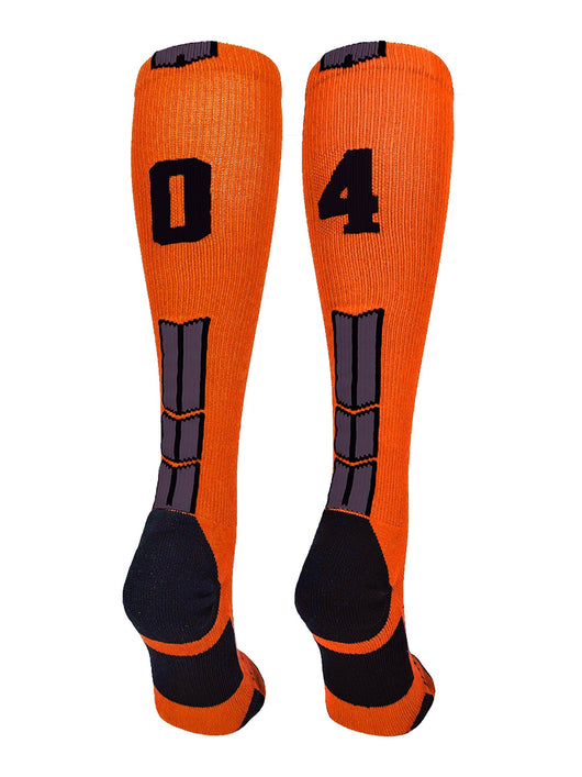 Player Id Jersey Number Socks Over the Calf Length Orange Black